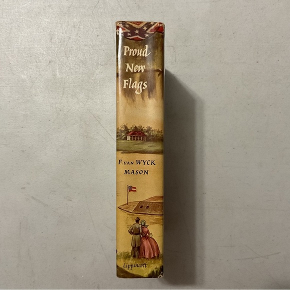 Proud New Flags by F. Van Wyck Mason Vintage Hardcover Book - Picture 6 of 6